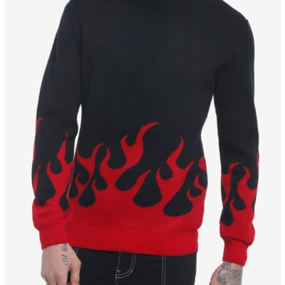 Red Flame Sweater