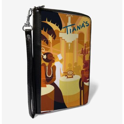 Disney The Princess And The Frog Tianas Place Scene Zip Around Wallet