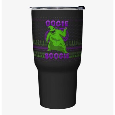 Disney The Nightmare Before Christmas Oogie Boogie Ugly Christmas Travel Mug