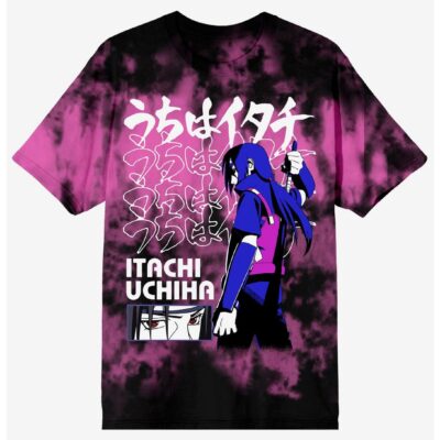 Naruto Shippuden Itachi Anbu Purple Wash T-Shirt