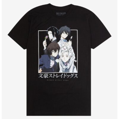 Bungo Stray Dogs Group Formal Suits T-Shirt