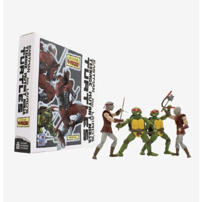 The Loyal Subjects The Loyal Subjects Teenage Mutant Ninja Turtles Battle Action Figure Set