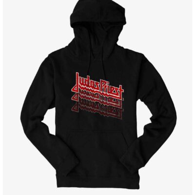 Judas Priest Layered Logo Hoodie