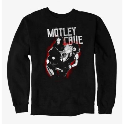 Motely Crue Group Photo Sweatshirt