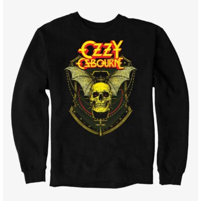 Ozzy Osbourne Winged Skull Sweatshirt