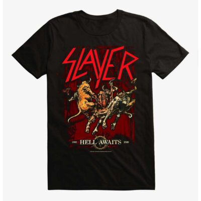 Slayer Hell Awaits Demons T-Shirt