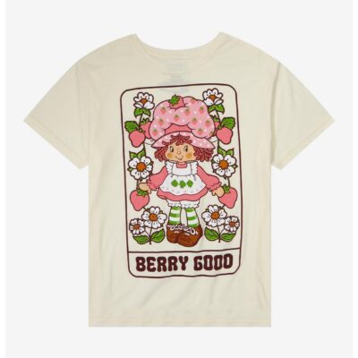 Strawberry Shortcake Tarot Boyfriend Fit Girls T-Shirt