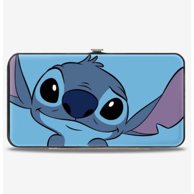 Disney Lilo & Stitch Sweet Smiling Pose Close Up Hinged Wallet