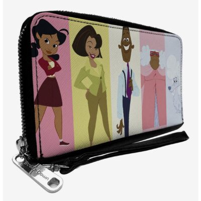 Disney The Proud Family Pose Pastel Zip Around Wallet