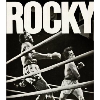 Rocky Apollo Creed K.O. Poster