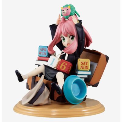 Bandai Spirits Spy x Family Ichibansho Anya Forger With Block Calendar (Mission Start! Ver. 1.5) Figure