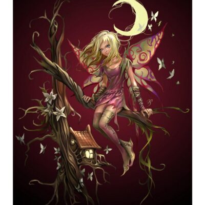 Fairies by Trick Autumn Fairy Poster