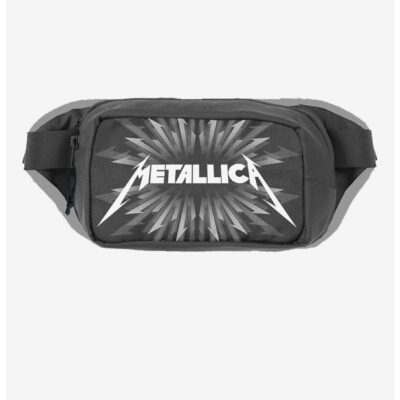 Rocksax Metallica Lightning Fanny Pack