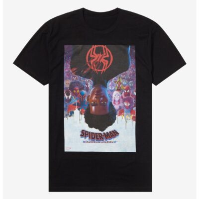 Marvel Spider-Man: Across The Spider-Verse Poster T-Shirt