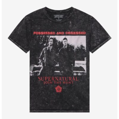 Supernatural Possessed & Obsessed Boyfriend Fit Girls T-Shirt