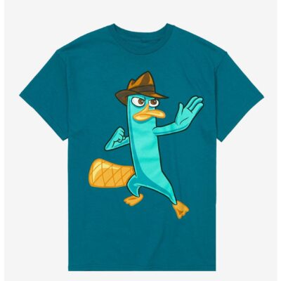 Phineas And Ferb Perry The Platypus Boyfriend Fit Girls T-Shirt