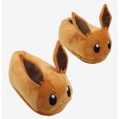 Pokemon Eevee Plush Slippers