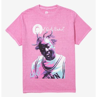 Ol’ Dirty Bastard Neon Portrait Boyfriend Fit Girls T-Shirt