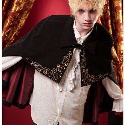 Interview With The Vampire Coffins Tiered Cape