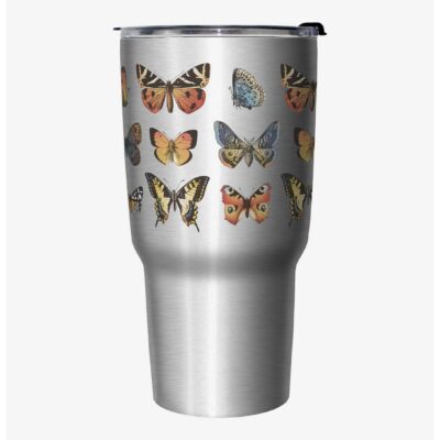 Hot Topic Lepidopterology No Text Travel Mug