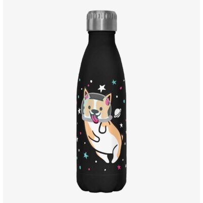 Hot Topic Space Corgi Water Bottle