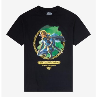 The Legend Of Zelda: Tears Of The Kingdom Link Crouching T-Shirt