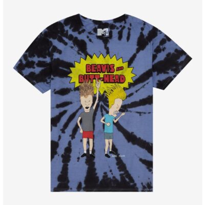 Beavis And Butt-Head Duo Tie-Dye T-Shirt