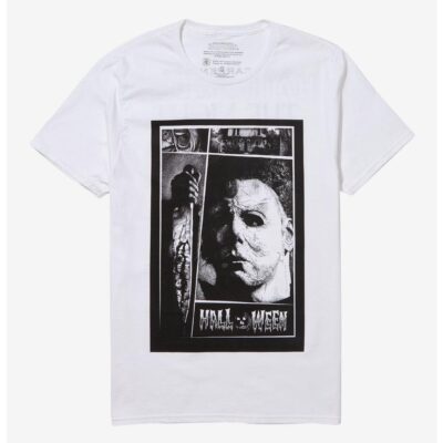 Halloween Michael Myers Panels T-Shirt