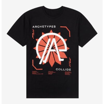 Archetypes Collide Self-Titled Album Track List T-Shirt