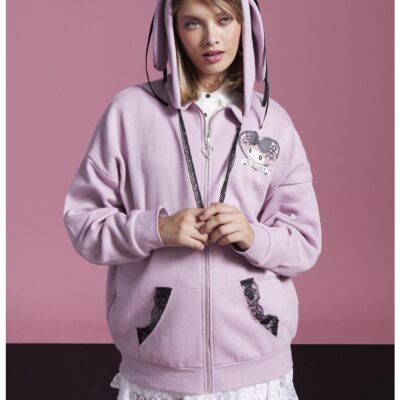 My Melody Lolita Lace 3D Ear Girls Hoodie