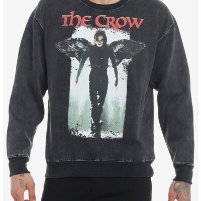 The Crow Portrait Mineral Wash Sweatshirt