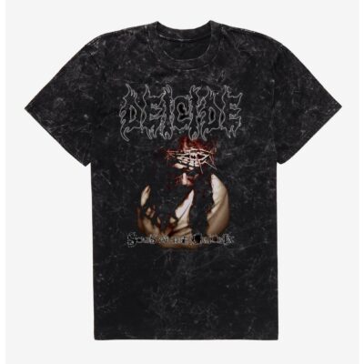 Deicide Scars Of The Crucifix Mineral Wash T-Shirt