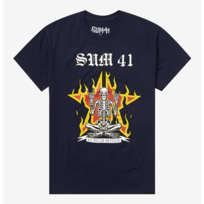 Sum 41 All Killer No Filler Skeleton T-Shirt