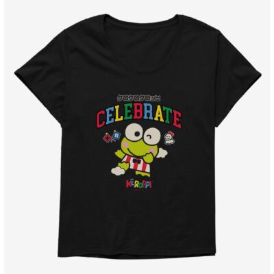 Keroppi Celebrate Girls T-Shirt Plus Size