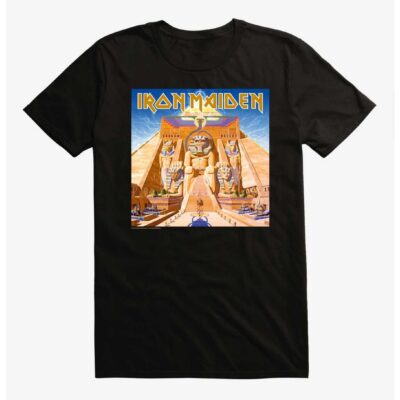 Iron Maiden Powerslave Album Cover T-Shirt