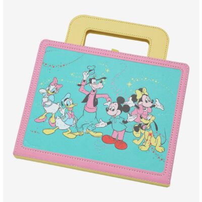 Loungefly Disney100 Mickey Mouse & Friends Lunchbox Shaped Notebook