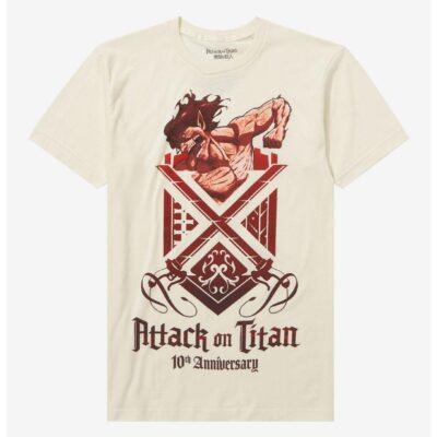 Attack On Titan 10th Anniversary T-Shirt