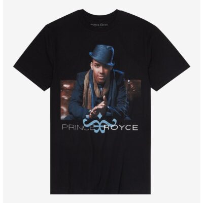 Prince Royce Debut Album Cover Boyfriend Fit Girls T-Shirt