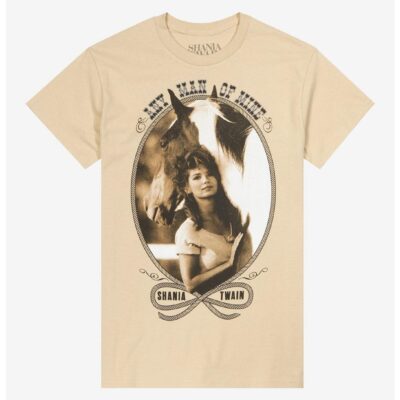 Shania Twain Any Man Of Mine Boyfriend Fit Girls T-Shirt