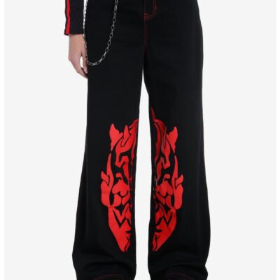 Her Universe Star Wars Darth Maul Wide Leg Denim Pants