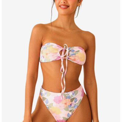 Dippin’ Daisy’s Seashore Swim Bottom Zen Garden Floral