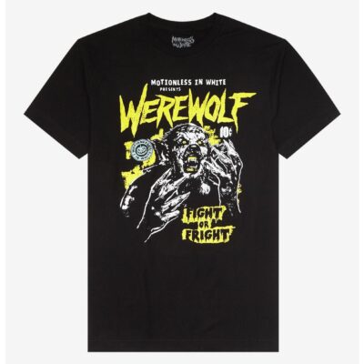 Motionless In White Werewolf Fight Or Fright T-Shirt