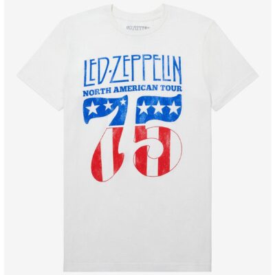 Led Zeppelin North American Tour 1975 T-Shirt