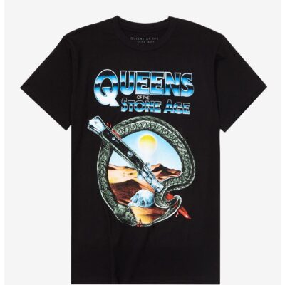 Queens Of The Stone Age Snake Knife T-Shirt