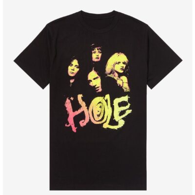 Hole Gradient Group Photo T-Shirt