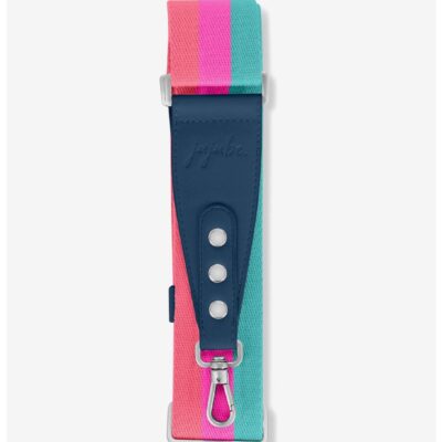 JuJuBe Teal Coral & Pink Woven Strap