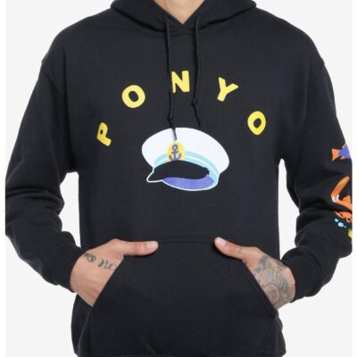 Studio Ghibli Ponyo Boat Hoodie