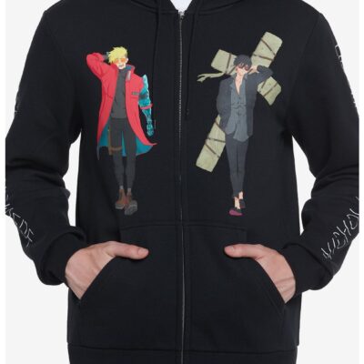 Trigun Vash & Wolfwood Hoodie