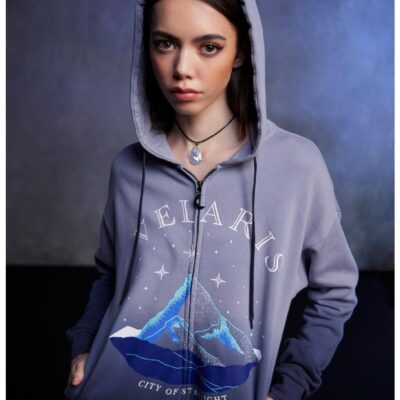 A Court Of Thorns And Roses Velaris Girls Oversized Hoodie