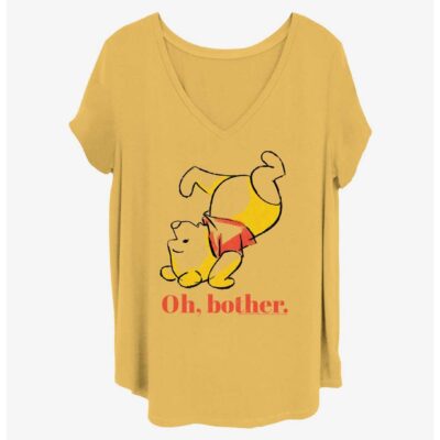 Disney Winnie The Pooh Oh Bother Bear Girls T-Shirt Plus Size